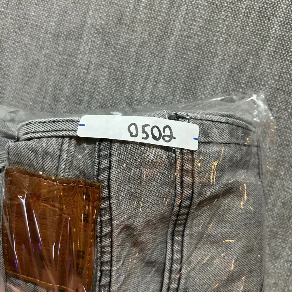 Levi's 501 '93 Jeans Men 30x32 Grey Straight Leg Button Fly Denim Pants